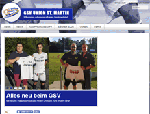 Tablet Screenshot of gsvstmartin.at